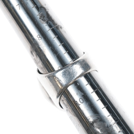 sz9.5 vintage southwester silver and turquoise ring - Estate Fresh Austin