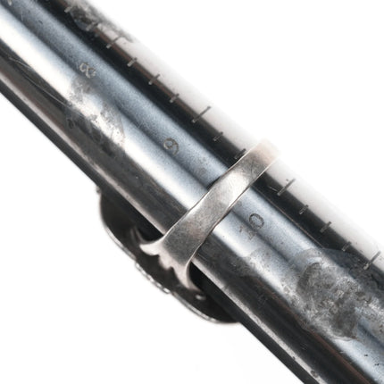 sz9.75 Vintage Navajo silver ring with turquoise - Estate Fresh Austin