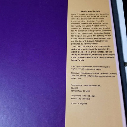 The Other Side of Color African American Art Collection Book Hand Signed First E - Estate Fresh Austin