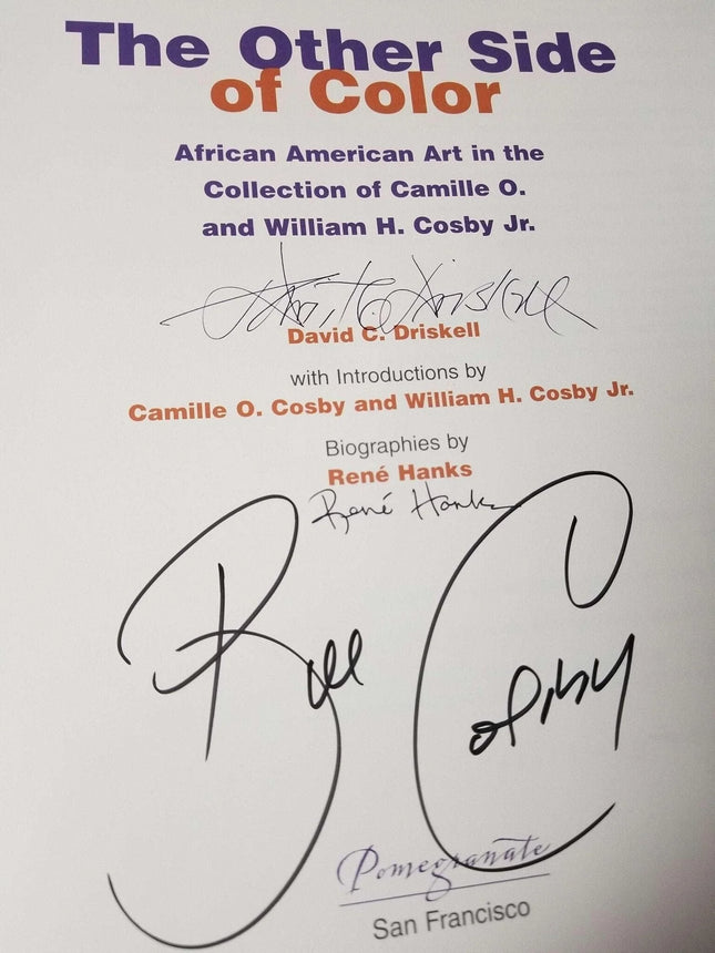 The Other Side of Color African American Art Collection Book Hand Signed First E - Estate Fresh Austin