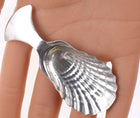 Tiffany Sterling Tea Caddy spoon shell form - Estate Fresh Austin