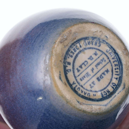 UND Pottery North Dakota School Of Mines Vase Mattson - Estate Fresh Austin