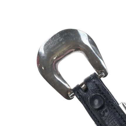 Unworn Vintage Vogt Sterling silver 3/4" Ranger belt buckle set - Estate Fresh Austin