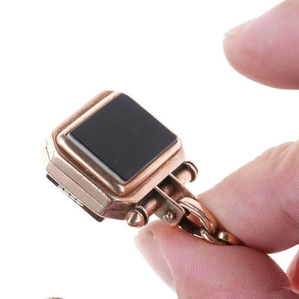 Victorian 14k gold Carnelian Intaglio watch fob/charm - Estate Fresh Austin