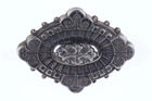 Victorian Sterling Cross pattern brooch pin - Estate Fresh Austin