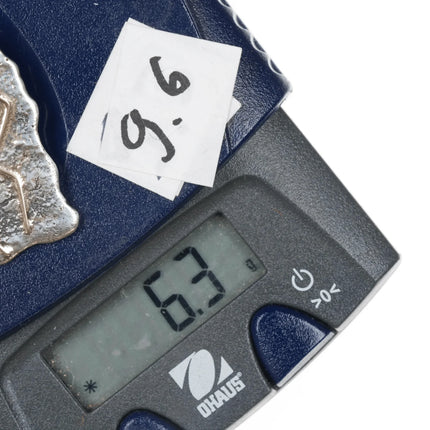 Vintage 14k/Sterling Tufa Cast Native American pendant - Estate Fresh Austin