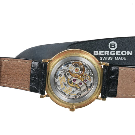 Vintage 18k Audemars Piguet Ultra Thin 18 Jewel Dress watch - Estate Fresh Austin