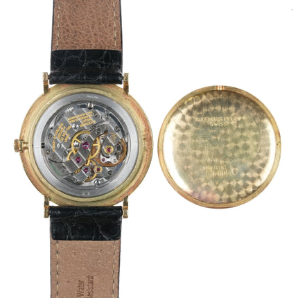 Vintage 18k Audemars Piguet Ultra Thin 18 Jewel Dress watch - Estate Fresh Austin