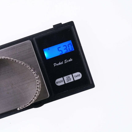 Vintage 6.75" Navajo stamped silver twisted wire bracelet - Estate Fresh Austin