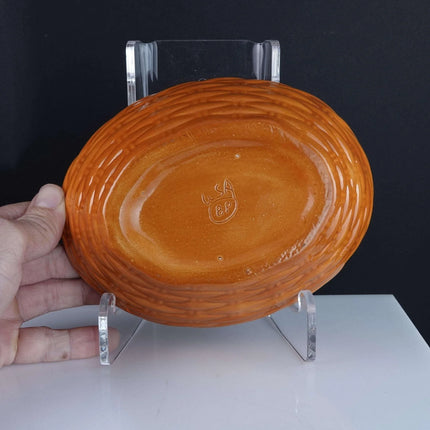 Vintage American Staffordshire Style Covered Hen dish Marked BP USA - Estate Fresh Austin