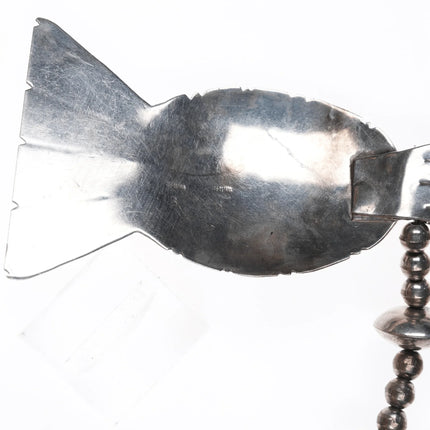 Vintage B Southwestern Sterling Hematite pendant necklace - Estate Fresh Austin