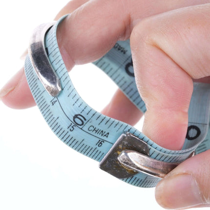 Vintage Bien Mur Shop Native American Hand Chiseled silver bracelet - Estate Fresh Austin