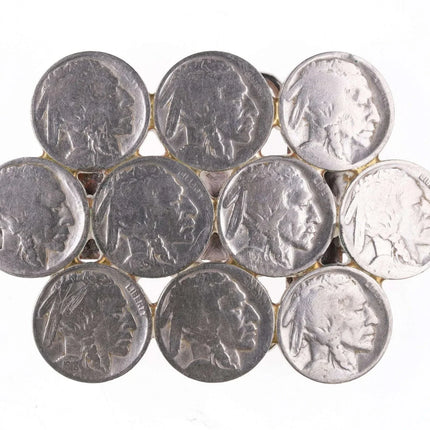 Vintage Buffalo Nickel Belt buckle - Estate Fresh Austin