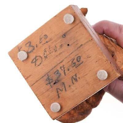 Vintage carved burl sculpture - Estate Fresh Austin