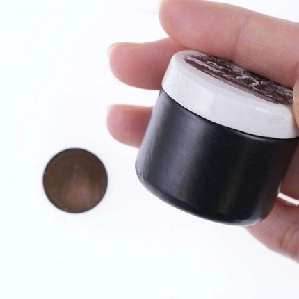 Vintage Ceramic pill box with hunter - Estate Fresh Austin