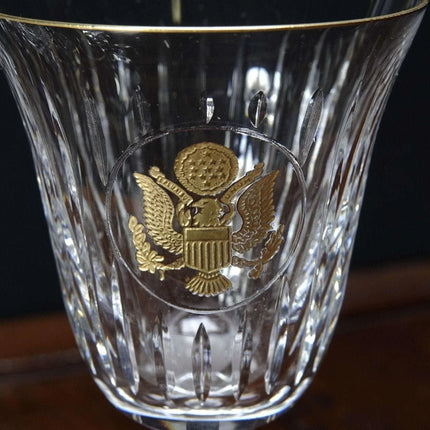Vintage Crystal Congressional or Presidential Stemware Likely LBJ Era White House or Banquet 10 p - Estate Fresh Austin