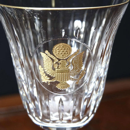 Vintage Crystal Congressional or Presidential Stemware Likely LBJ Era White House or Banquet 10 p - Estate Fresh Austin