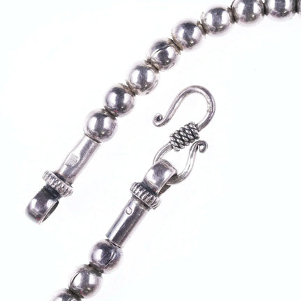 Vintage Egyptian silver necklace - Estate Fresh Austin