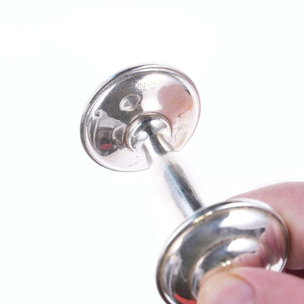 Vintage Empire Sterling silver Baby rattle - Estate Fresh Austin