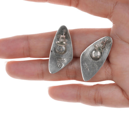 Vintage Enrique Ledesma Taxco Sterling jewelry set - Estate Fresh Austin