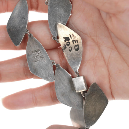 Vintage Enrique Ledesma Taxco Sterling jewelry set - Estate Fresh Austin