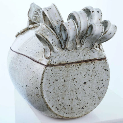 Vintage Ginny and Paul Anthony Studio Pottery Chicken Cooker Sculptural casserol - Estate Fresh Austin