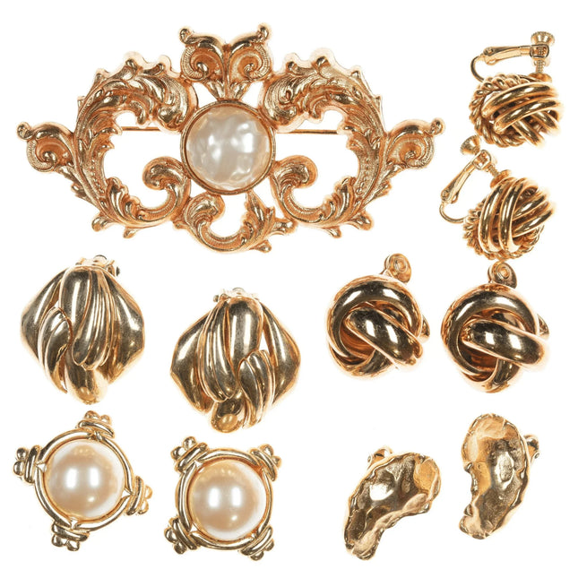 Vintage Givenchy and other costume jewelry lot - Estate Fresh Austin