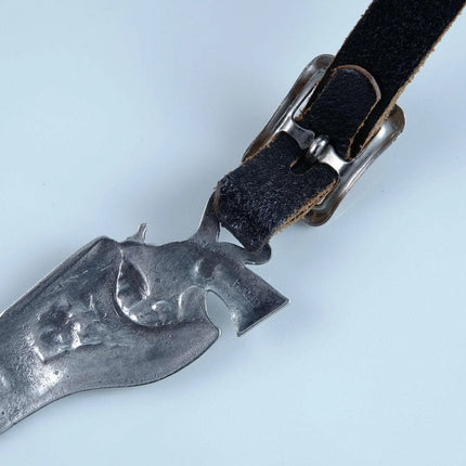 Vintage Keyston Bros Sterling Holster Watch Fob - Estate Fresh Austin