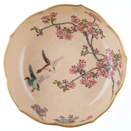 Vintage Koshida Japanese Satsuma bowl 2 - Estate Fresh Austin