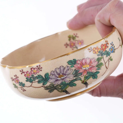 Vintage Koshida Japanese Satsuma bowl 2 - Estate Fresh Austin