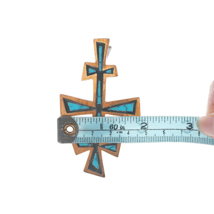 Vintage Los Castillo Onix Negro Freeform mixed metals pendant/pin - Estate Fresh Austin