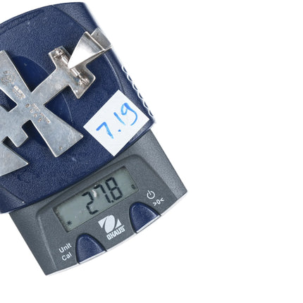 Vintage Los Castillo Onix Negro Freeform mixed metals pendant/pin - Estate Fresh Austin