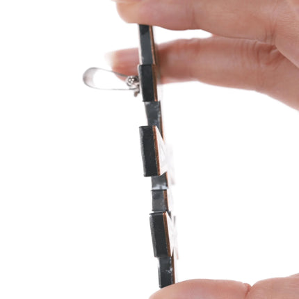 Vintage Los Castillo Onix Negro Freeform mixed metals pendant/pin - Estate Fresh Austin