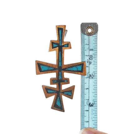 Vintage Los Castillo Onix Negro Freeform mixed metals pendant/pin - Estate Fresh Austin