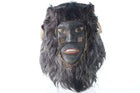Vintage Mexican Holy Week Ceremonies fur covered mask - Estate Fresh Austin