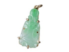 Vintage Ming's of Hawaii Jadeite 14k gold pendant - Estate Fresh Austin