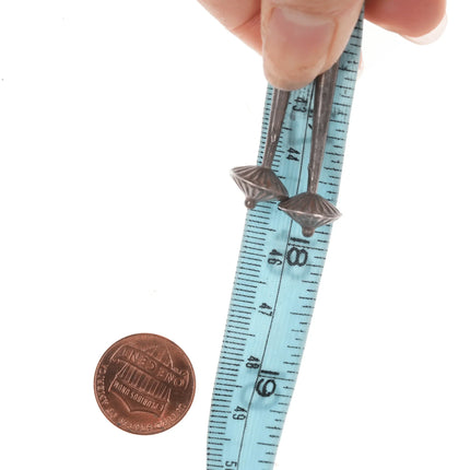 Vintage Modernist Silver German Deutsche Mark Bolo tie - Estate Fresh Austin