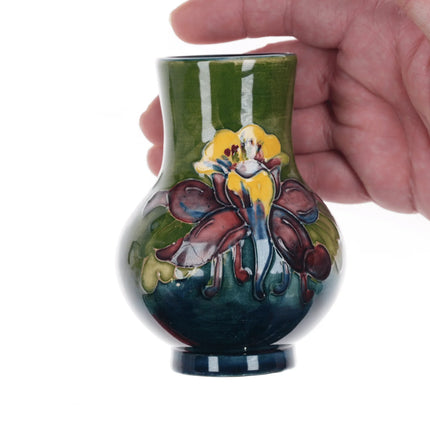 Vintage Moorcroft columbine vase - Estate Fresh Austin