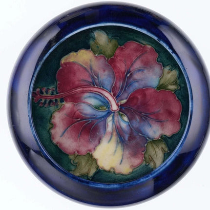 Vintage Moorcroft Hibiscus Art Pottery bowl - Estate Fresh Austin