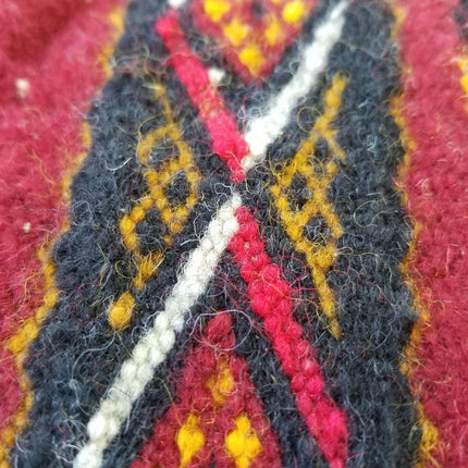 Vintage Moroccan African Tribal Berber Pillow c.1960 new Never Used 19" x 13" - Estate Fresh Austin