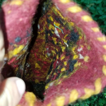 Vintage Moroccan African Tribal Berber Pillow c.1960 new Never Used 19" x 13" - Estate Fresh Austin