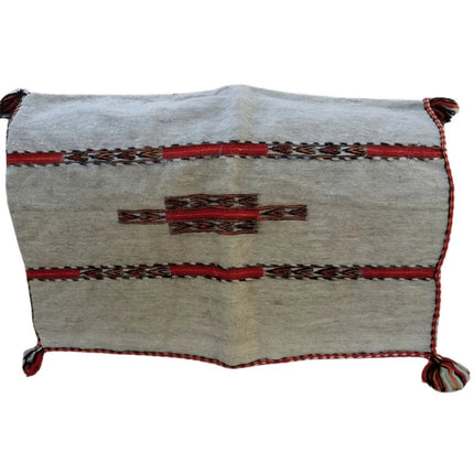 Vintage Moroccan African Tribal Berber Pillow cover c.1960 new Never Used 24" x - Estate Fresh Austin