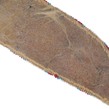 Vintage Native American Plains Indians Sheath with Russell Green River Works Kni - Estate Fresh Austin