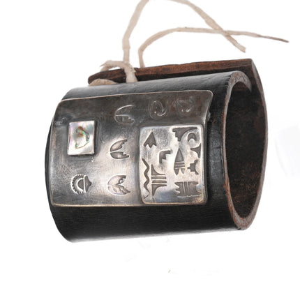 Vintage Native American silver Ketoh Bowguard bracelet - Estate Fresh Austin