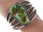 Vintage Native American Silver Royston Turquoise cuff bracelet - Estate Fresh Austin