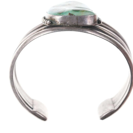 Vintage Native American Silver Royston Turquoise cuff bracelet - Estate Fresh Austin