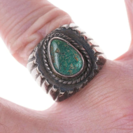 Vintage Native American sterling/turquoise ring - Estate Fresh Austin