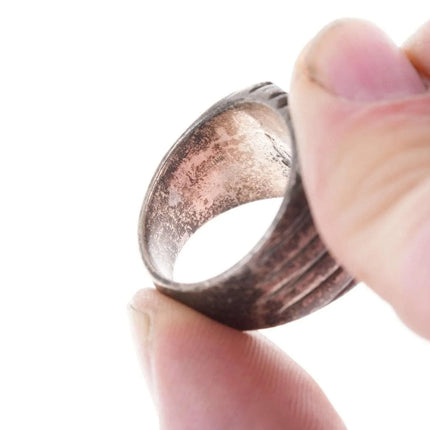 Vintage Native American sterling/turquoise ring - Estate Fresh Austin