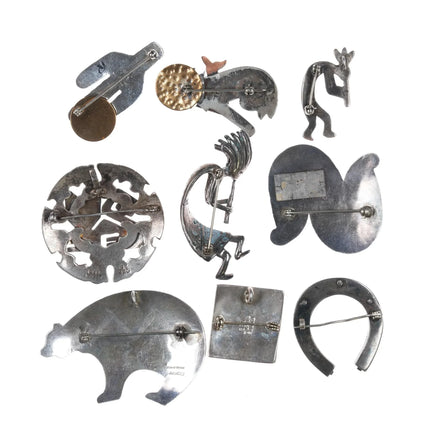 Vintage Native American/Southwestern sterling pin collection - Estate Fresh Austin