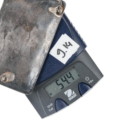 Vintage Navajo silver roadrunner belt buckle - Estate Fresh Austin